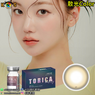 【散光】Lensme Torica Nuo Brown 토리카 누오 브라운 (난시 교정용) 每月抛棄散光彩妝隱形眼鏡